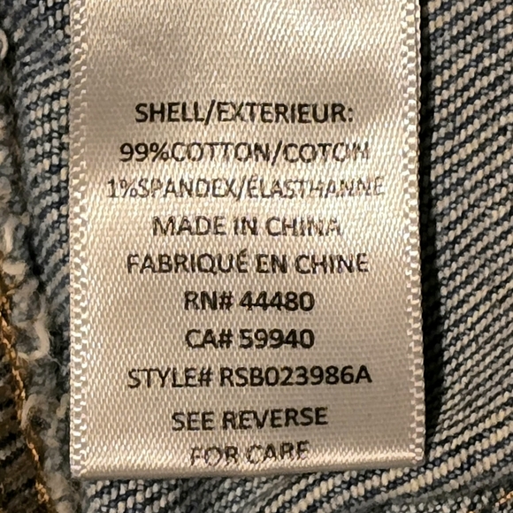 ⚫️ ☆NWOT☆ Tinseltown Destructed Mom Jeans Size 9 Juniors - Picture 9 of 11
